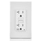 Leviton GFCI Receptacle, 20A, 125Vac, 5-20R, White GFWT2-W - alternate 2